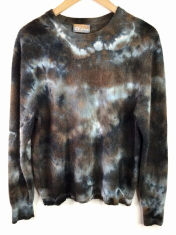 Diane Harrison-Tesu / Cashmere / Crew Neck Pullover Storm