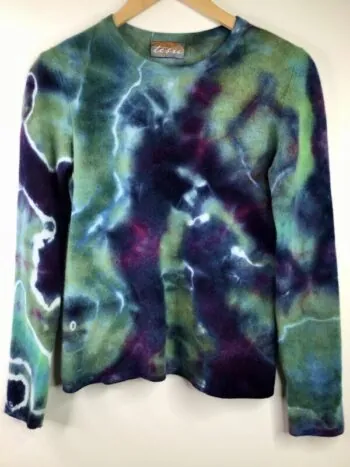 Diane Harrison-Tesu / Cashmere / Crew Neck Pullover Kaleidoscope