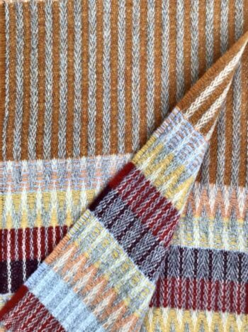 Wallace Sewell / Lambswool Texture / Edera Cranberry Scarf