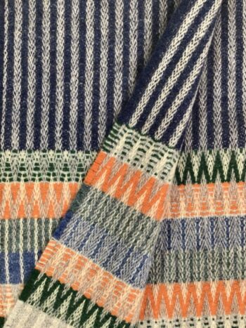 Wallace Sewell / Lambswool Texture / Edera Pond Scarf