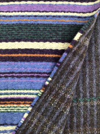 Wallace Sewell / Lambswool Stripe / Lavanda Damson Scarf