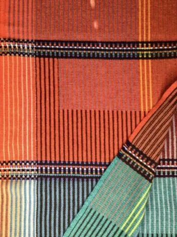 Wallace Sewell / Lambswool / Pinstripe Throw Ida Small