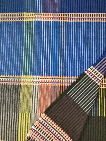 Wallace Sewell / Lambswool / Pinstripe Throw Anning Large