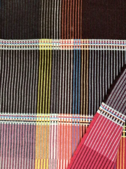 Wallace Sewell / Lambswool / Pinstripe Throw Sophia Large