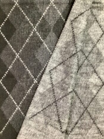 Fraas / Cashmink / Argyle Sweater Black
