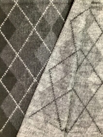 Fraas / Cashmink / Argyle Sweater Black