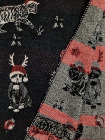 Fraas / Cashmink / Christmas Cats Navy
