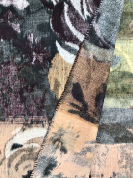 Fraas / Cashmink / Romantic Roses Pale Peach Scarf