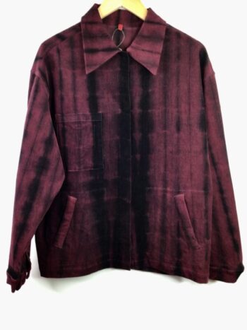 Mieko Mintz / Cotton / Shibori Tie Dye Workers Jacket