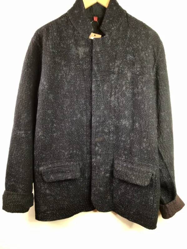 Mieko Mintz / Cotton / Simple Men's Jacket Denim