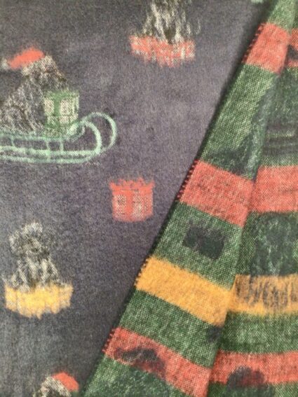 Fraas / Cashmink / Christmas Dogs Navy