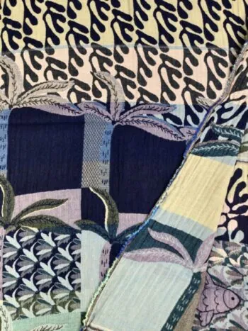 Letol / Cotton / Pascal Navy Scarf