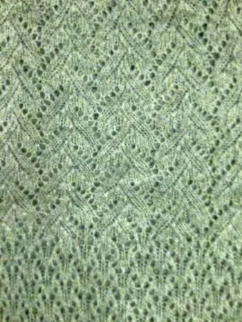 Karen Allen Cashmere / Lace Shawl No Trim / Olive