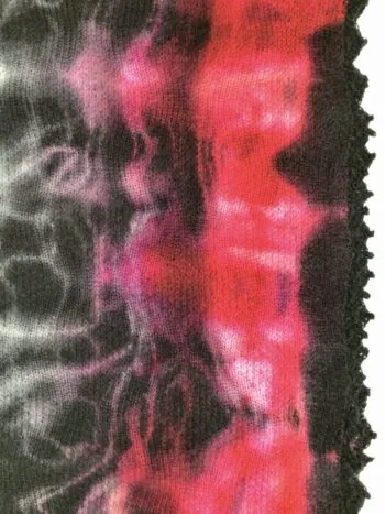 Karen Allen Cashmere / Arline Dyed Shawl / Scarlet Road