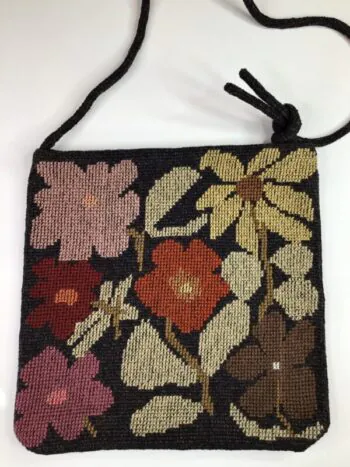 Sophie Digard / Wool Shoulder Bag / Summertime Smoulder/Bark