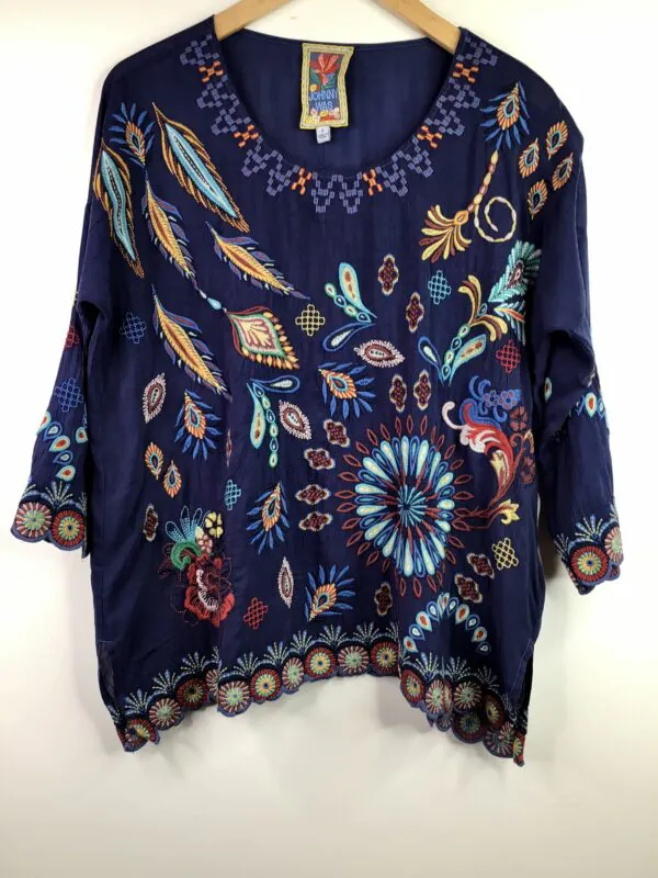 Johnny Was / Cupro Rayon / Elia Blouse