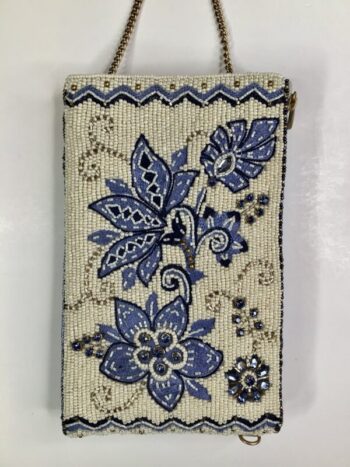 Mary Frances / Beaded Cellphone Bag / Easy Street
