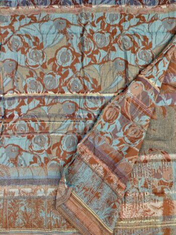 Letol / Cotton / Serena Scarf Aqua Rouille