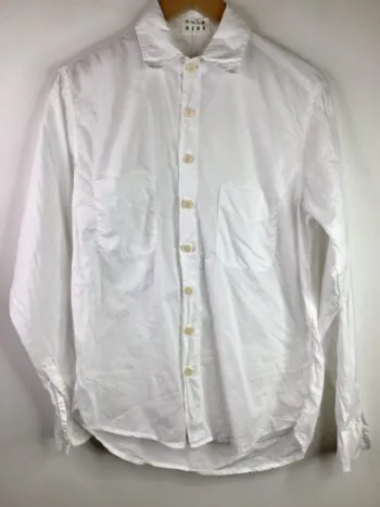 LLEA Blue / Cotton / David Shirt / White