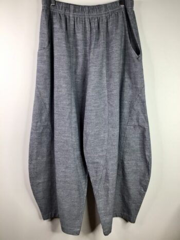 Dress To Kill / Puzzle Pant / Blue Chambray