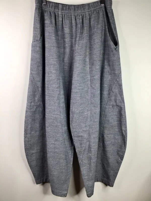 Dress To Kill / Puzzle Pant / Blue Chambray
