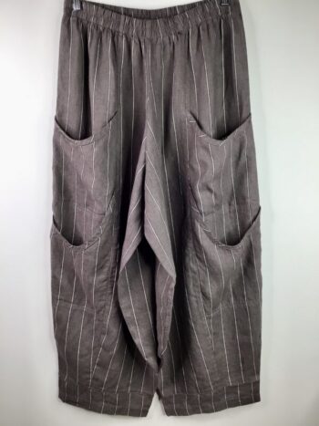 Dress To Kill / Double Pocket Pant / Mushroom Stripe