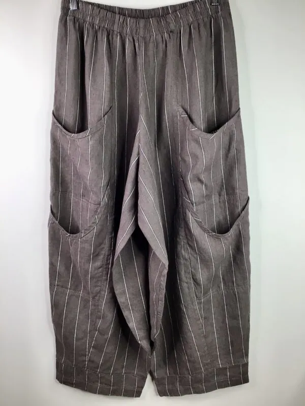 Dress To Kill / Double Pocket Pant / Mushroom Stripe