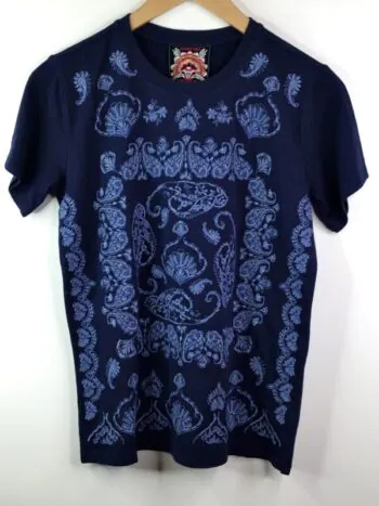 Johnny Was / Cotton / Crew Neck Tee / Jaden Blues