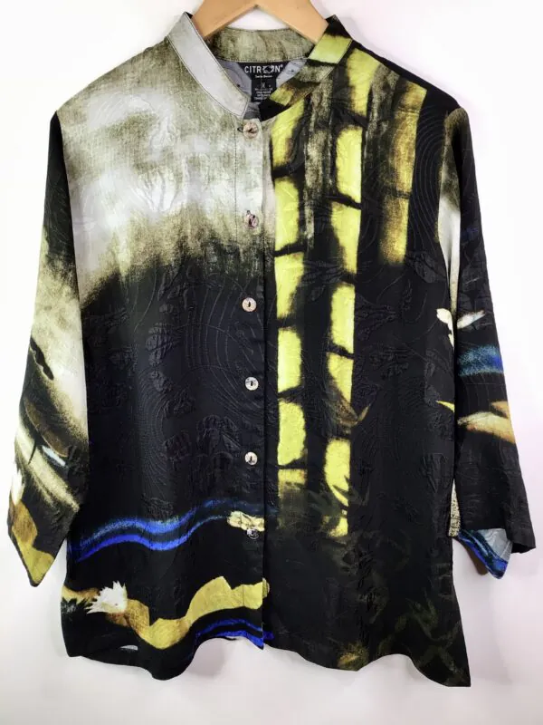 Citron / Silk & Rayon / Bamboo Lovely Blouse