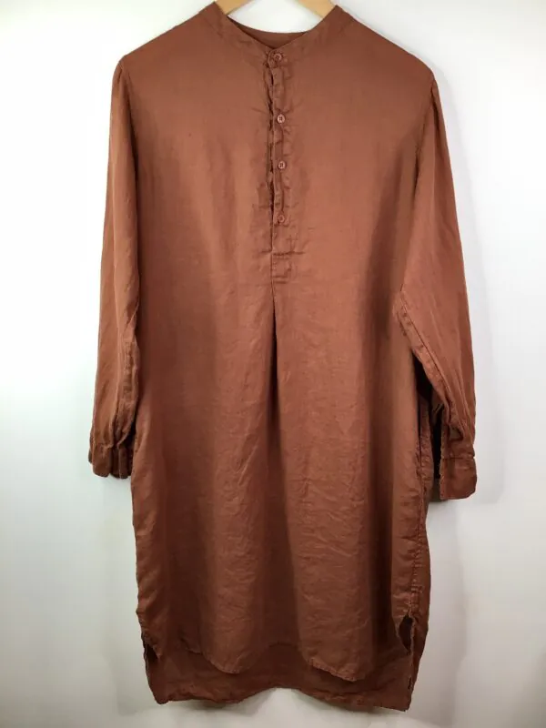 LLEA Blue / Linen / Rani Dress / Earth