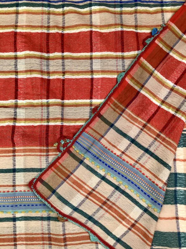Injiri / Soft Wool / Shawl / Woven Stripes