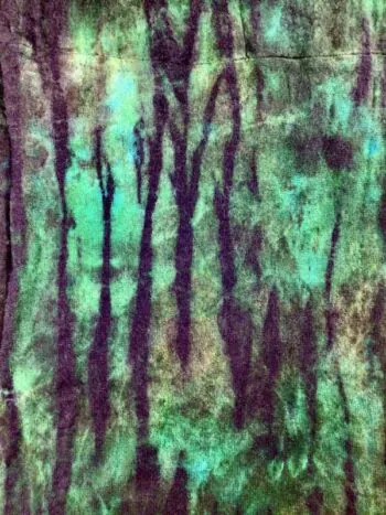 Galadriel Mattei / Cashmere Scarf / String Band Emerald Forest