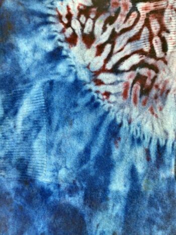 Galadriel Mattei / Cashmere Scarf / Fallen Arches Blues