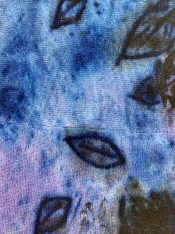 Galadriel Mattei / Cashmere Scarf / Arboretum Iris