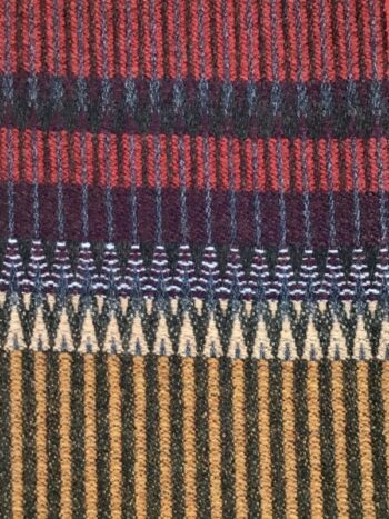 Wallace Sewell / Lambswool Texture / Edera Raspberry Alt Scarf