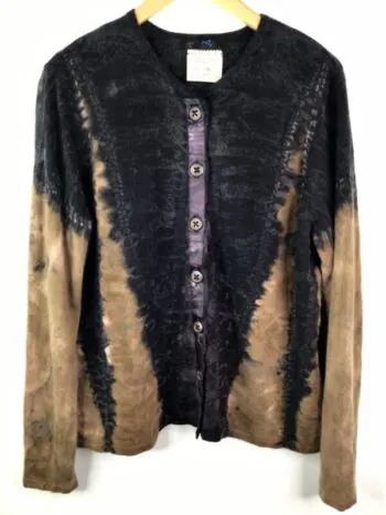 Galadriel Mattei / Cashmere Sweater / Triangulate Coffee Bar Cardigan