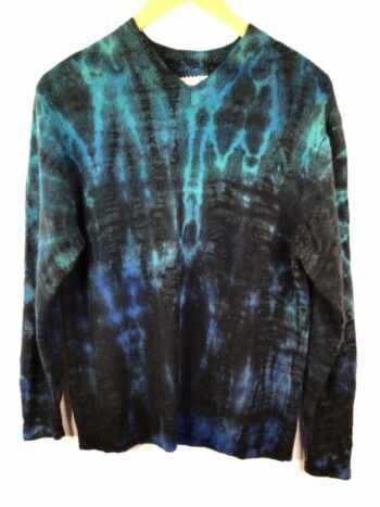 Galadriel Mattei / Cashmere Sweater / String Band Ombre Aquarium Pullover